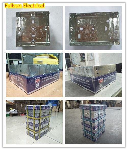 Wall metal junction box