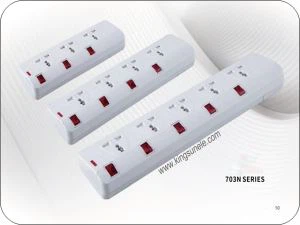 Mở rộng Ổ cắm 4 chiều 13A Đa ổ cắm Sử dụng tại nhà