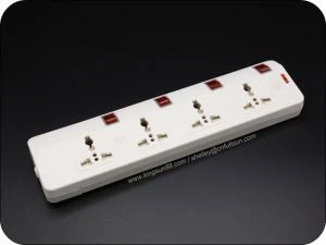 Mở rộng ổ cắm 3 Gang BS Tiêu chuẩn sử dụng nhà