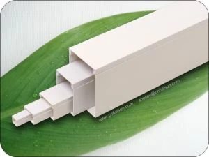 Trunking PVC Trọng lượng nhẹ Trunking nhựa cho cáp điện