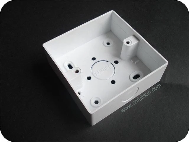 Hộp điện PVC Tiêu chuẩn Anh Gang đơn
