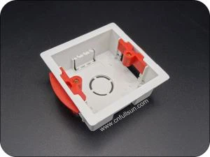 Hộp công tắc PVC Hộp lót khô Tiêu chuẩn Vương quốc Anh